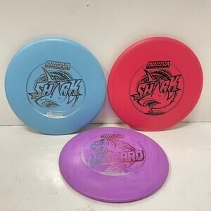 Innova Disc Golf Lot of 3 Driver Leopard & Approach Shark Mid-Range Clean